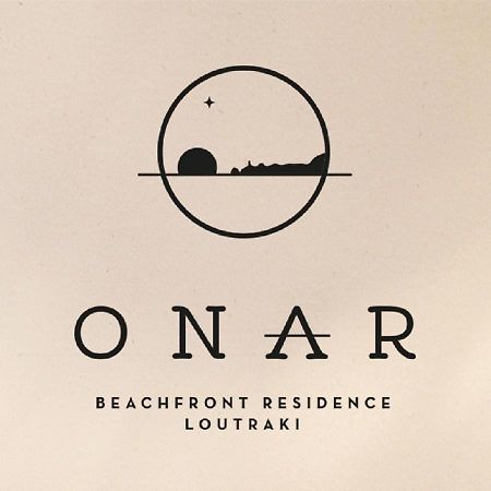 Onar Beachfront Residence, Loutraki Buitenkant foto